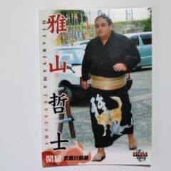 大相撲カード・雅山 1 枚のサムネイル