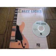 ギター海外教則本。101 Jazz Licks.CD付き。のサムネイル