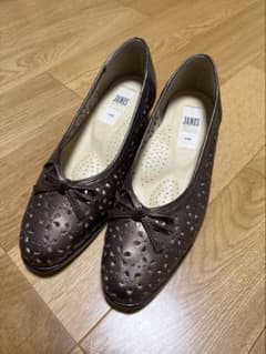 JANIS Comfy 쟈니스 플랫 슈즈 펌프스 리본 23cm
