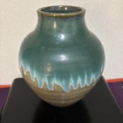 花瓶 上野焼 上野焼の壺（花瓶） - メルカリ