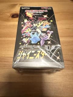 ポケカ BOX 【シャイニースターV】 シュリンク付き - メルカリ