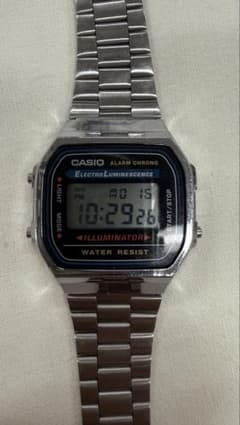 CASIO デジタル腕時計 ステンレス　チープカシオのサムネイル