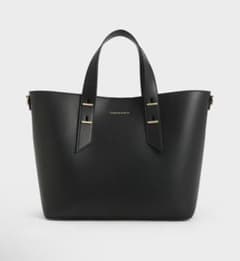 CHARLES & KEITH ダブルハンドルスラウチーバッグのサムネイル
