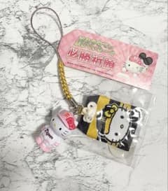 希少品 ハローキティ ストラップ 根付 阪神タイガース - メルカリ