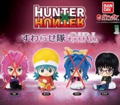 HUNTER×HUNTERすわらせ隊GIRL2体セット　ポンズ、シズクのサムネイル
