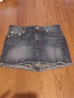 【GRL】スカートライクデニムショートパンツのサムネイル