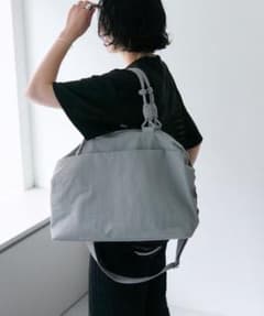 ear PAPILLONNER 《撥水》トラベルボストンバッグL グレー - メルカリ