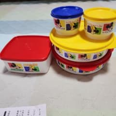 新品Tupperware タッパーウェア ミッキー＆ミニー 保存容器セット