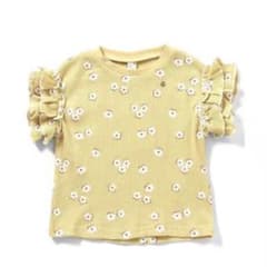 【新品】アプレレクール ワッフルフリルTシャツ 110のサムネイル