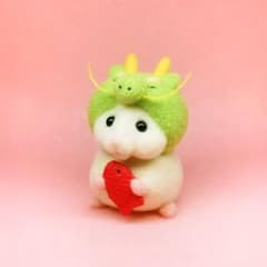羊毛フェルト♡ハムスター♡辰年のサムネイル