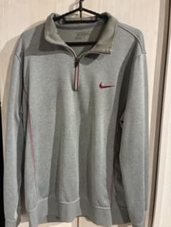 NIKE ハーフジップ トレーナー グレーのサムネイル