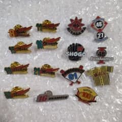 大阪近鉄バファローズ ピンバッジ 14個セットのサムネイル