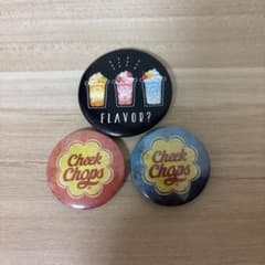 平成女児　Cheek Chops 缶バッジ 3個セットのサムネイル