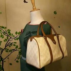 のぞみ様、専用✧値下げ♡希少クリーム色 オールドグッチ トートバッグ ミニボストのサムネイル