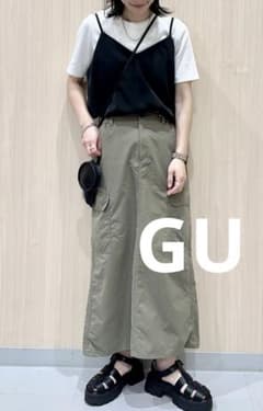 GU サテンキャミソールのサムネイル