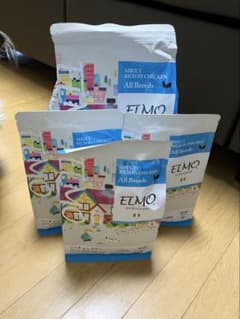ELMO 成犬用ドッグフード リッチインチキン3kg×1と800kg×3のサムネイル