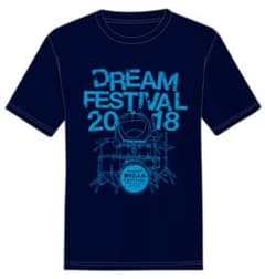 更に値下げ！dream festival2018オフィシャルTシャツのサムネイル