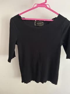 【美品】フリーサイズ　オフショル　Libby & Rose リブカットソーのサムネイル
