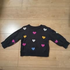 baby GAP ハート柄 ニットセーターのサムネイル