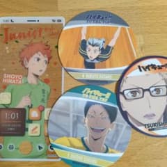 ハイキュー!! アクリルプレート コースターセットのサムネイル