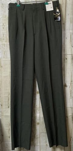 新品　DISCO ゴルフスラックス　79㎝　チェック　カーキ