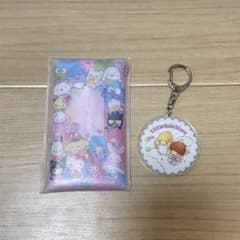 リトルツインスターズ 50周年 トレーディングアクリルキーホルダー