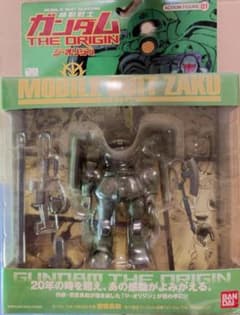 未開封　機動戦士ガンダム THE ORIGIN ザク フィギュアのサムネイル