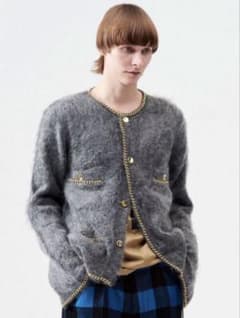 BED j.w. FORD 24AW Chain Mohair Cardigan - メルカリ