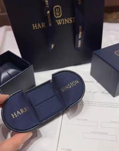 HARRY WINSTON ショップ 機ボックス証明書セット 正規品 - メルカリ