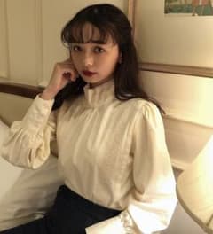 miro amurette  レースロングカフスブラウスのサムネイル