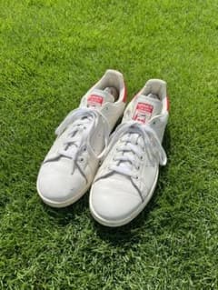 adidas STAN SMITH CQ2871 ホワイトレッドのサムネイル