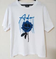 【クリーニング店済】　M　Ado 希少限定品　Tシャツ 「モナリザの横顔」白のサムネイル