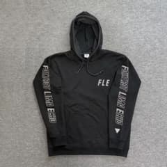 EDWIN F.L.E パーカー ブラック Lサイズ　エドウィン　黒
