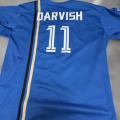 日ハム　ダルビッシュ有　FIGHTERS DARVISH 11 ユニフォーム ダルビッシュ有】北海道日本ハムファイターズ ユニフォーム Lサイズ
