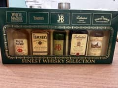 ミニボトルセレクション Finest Whisky Selection ミニボトル 5本セット - メルカリ