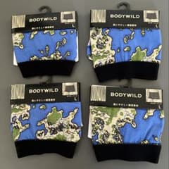 신품 쇼츠 4장 세트 BODYWILD 레이디스 복서 팬츠