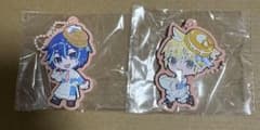 시플러 한정 Snow Miku2026 고무 키 체인 KAITO 렌