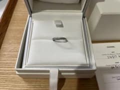 シャネル カメリア ハーフエタニティリング PT950 ♯48 8号のサムネイル