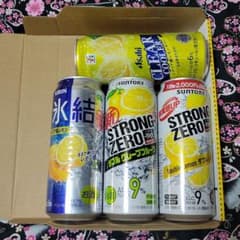 チューハイ4本セット 氷結、ストゼロ、CLEAR COOLERのサムネイル