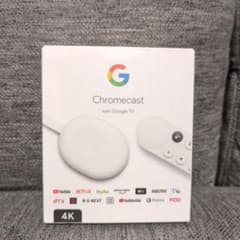 [4K]Google Chromecast with Google TVのサムネイル
