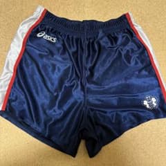 東北高校バレー　ゲームパンツ　新品未開封　最終値下げ 東山高校バレー部旧ゲームパンツ asics バレーボールパンツ XO