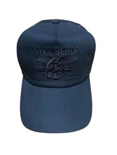AVIREX NAVY SEALS メッシュキャップ ブラックのサムネイル