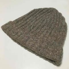 コムサイズムのニット帽（ライトブラウン）【COMME CA ISM】のサムネイル