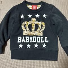BABYDOLL クラウンプリント トレーナー　80のサムネイル