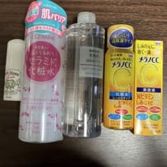 【化粧水】セザンヌ・無印・メラノcc化粧水・美容液・デオナチュレソフトストーンのサムネイル