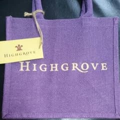 【tomokoさん専用】HIGHGROVE  トートバッグ  パープルのサムネイル