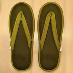 『日本製』ABE HOME SHOES ルームシューズ夏☀️Lサイズ オリーブのサムネイル