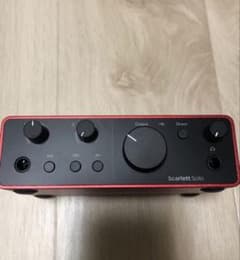 Focusrite Scarlett Solo 第4世代