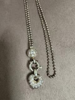 フォリフォリ　2way ハート＆ボールネックレス　シルバー925 フォリフォリ 2way ハート＆ボールネックレス シルバー925 - メルカリ