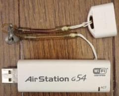 BUFFALO AirStation G54無線LAN子機WLI-U2-KG54のサムネイル